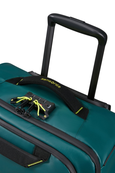 Çantë Duffle Me 2 Rrota Samsonite Ecodiver 67/24 Ngjyrë Gur Kali / Lime