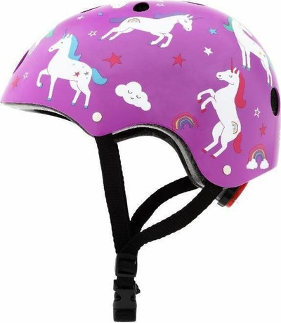 Helmet biçiklete fëmijësh Hornit Lids Hammerhead Shark, LED, 48–53 cm, rozë