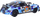 Makinë me pult LEAN TOYS 1:18, rrota gome, 23 cm, blu