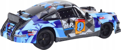 Makinë me pult LEAN TOYS 1:18, rrota gome, 23 cm, blu