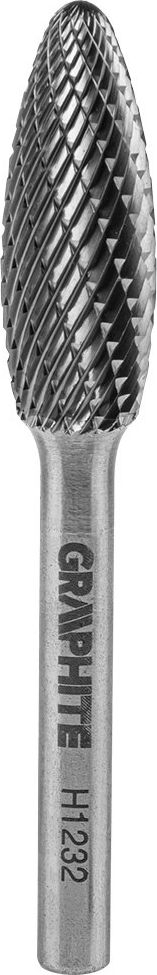 Фреза Графит 55H376 за метал, 12 x 32 mm, дршка 6 x 45 mm