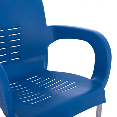 Karrige polipropileni e ricikluar Karek 59×58×81 cm (HM5592.18), kaltër