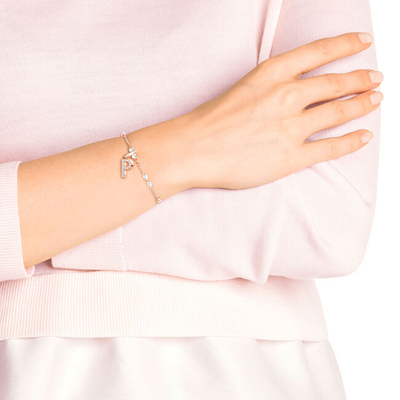 Varëse për byzylyk Swarovski ''P'' 5437625, e artë