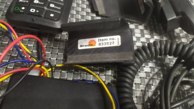 Telefon për makinë Bury CP 1000 CarPhone, LTE, shumëgjuhësor, i zi