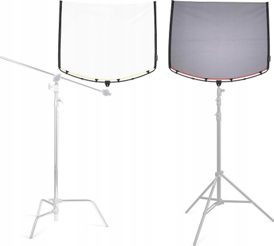 Kit flag ndriçimi Manfrotto Rapid Flag, 24", 36", i zi
