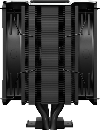 Ftohës CPU Cooler Master V4 Alpha 3DHP, 2 heat pipes, i zi