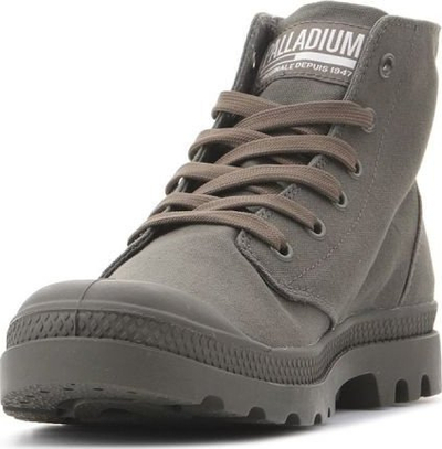Atlete Palladium Mono Chrome Olive Green, kanavacë, për goca, jeshile e errët
