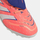 Këpucë futbolli Adidas Predator League me kapak lidhësesh, për bar sintetik, me jastëk Lightstrike, portokalli