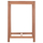Tavolinë bar HM PRESSCOT, dru teak, 70x70x105 cm, ngjyrë natyrale