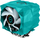 Ftohës procesori Iceberg Thermal IceSLEET X9 Dual TR, 120mm, ARGB, teal