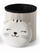 Stol dekorativ Heinner Cat, 30x37.5 cm, pelush, gri