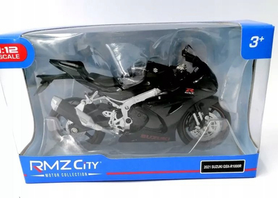 Model moto Daff RMZ Suzuki GSX R1000R, shkalla 1:12, i zi