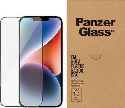 Xham mbrojtës PanzerGlass për iPhone 13, 13 Pro edhe 14, i tejdukshëm, bulk