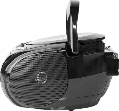 Radio CD portative Nedis Boombox, 9W, Bluetooth USB FM, e zezë
