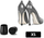 Mbrojtëse për taka AG836C Heel Protectors, madhësia XS, silikon TPU, e zezë
