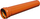 Tub kanalizimi Wavin, PVC 200mm, 3m, portokalli