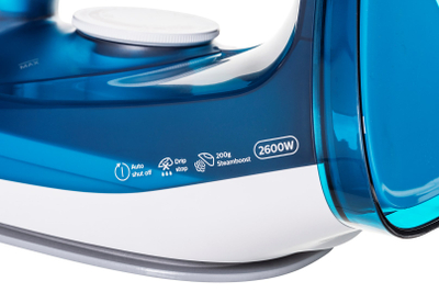 Hekur me avull Philips DST3040/70, 300ml, pllakë qeramike, blu