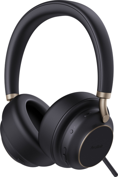 Kufje wireless Yealink BH76 Plus Teams, me bazë karikimi, USB C/A, të zeza