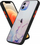 Mbulesë telefoni MX Aquarelle për iPhone X XS, TPU PC, lejla rozë
