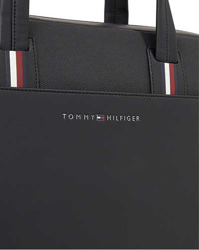 Çantë llaptopi Tommy Hilfiger, e zezë