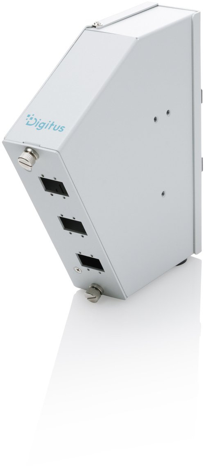 Modul DIN rail Digitus, 6 porta SC SX LC DX, i anuar, gri