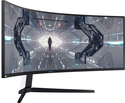 Monitor Samsung LC49G95TSSRXEN, 49 ", QLED, 5120 x 1440 (DQHD), i bardhë