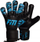 Doreza portjeri Football Masters FM Invictus X Blue, unisex, madhësia 8, të zeza me blu