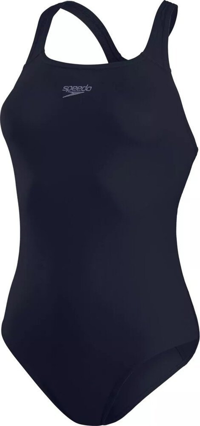 Kostum banje njëpjesësh Speedo Eco+ Medalist, për goca, i zi