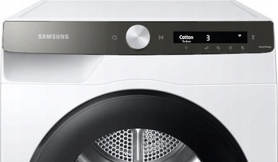 Tharëse rrobash Samsung DV90T5240AT, 9 kg, A+++, e bardhë