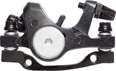 Set frenash me disk përpara Saccon DM33F, mekanik, disk 160 mm, i zi