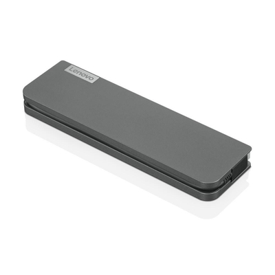 Докинг станица Lenovo USB-C Mini Dock, 4K, RJ45 гигабитен, сива Iron Gray