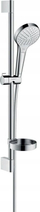 Set dushi Hansgrohe Croma Select S Vario, diametër 110mm, shinë 65cm, krom