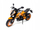 Model motor MSZ KTM 1290 Super Duke R, die-cast, shkallë 1:12, portokalli me të zezë