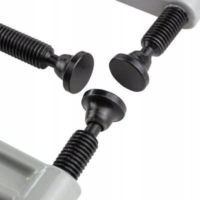 Mengene metalpunuse Rockforce RF-3331123, formë C, 2.5", metalike