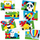 Lodër mozaikë Quercetti Pixel Junior Basic, 40 elemente, shumëngjyrëshe