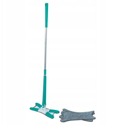 Mop rrotullues për dysheme ISMA Type X, 360°, set 3 jastëkë, gri
