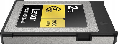 Kartë memorje Lexar Professional Gold Series, CFexpress Type B, 2TB, 1900MB/s, e zezë