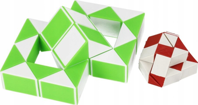 Lodër gjarpër Magic Cube Mega Creative 532405, puzzle logjik, shumëforma, shumëngjyrëshe