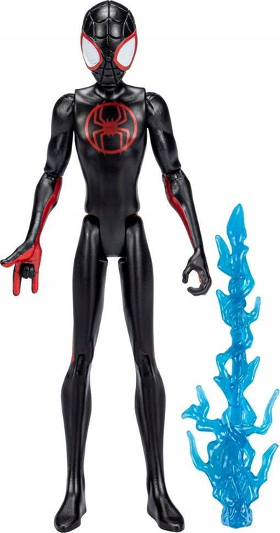 Figurine Hasbro Spider-Man Miles Morales F3839, me aksesor, e zezë