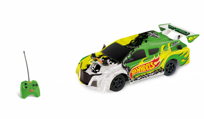 Makinë garash me telekomandë Hot Wheels RC Race Team 5", shkallë 1:28, 8 km/h, shumëngjyrëshe