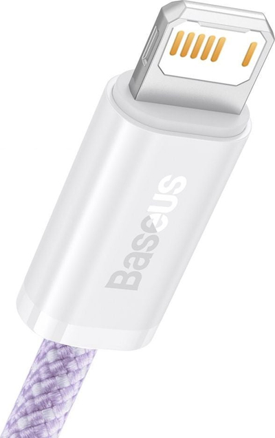 Kabllo USB Baseus BSU3001PRP, USB A në Lightning, 2 m, lejla