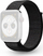 Rrip ore i zgjuar RhinoTech Magic Tape për Apple Watch 38/40/41mm, stof, i zi