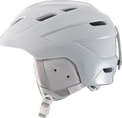 Helmetë mbrojtëse për skijim Giro Decade, M, e bardhë