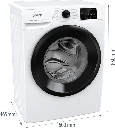 Makinë larëse Gorenje WPNEI84SASWIFI, 8 kg, 1400 rpm, e bardhë 5