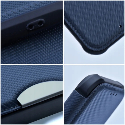 Futrollë libri OEM RAZOR për Samsung Galaxy A06, me xhep për karta, blu