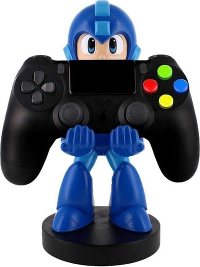 Stendë për kontrollor dhe telefon Cable Guys Capcom Mega Man, me kabllo Micro USB 2 m, blu