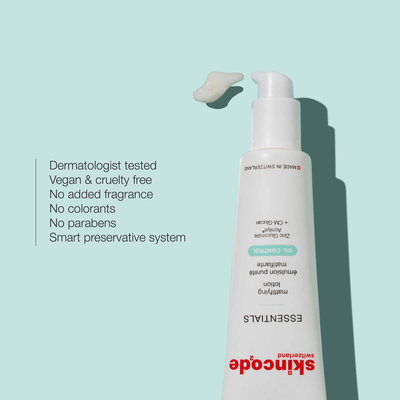 Krem matifikues SkinCode Essentials Mattifying Lotion, 50ml