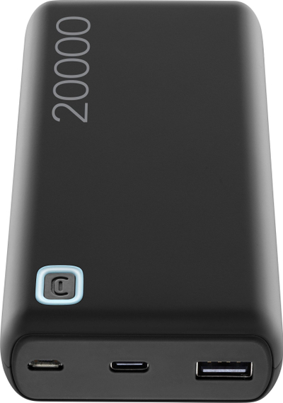 Power bank Cellularline ESSENCE 20000, 20000mAh, 12W, i zi