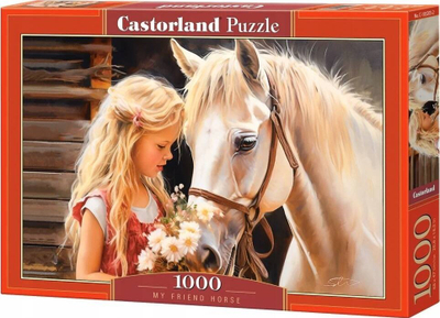 Puzzle Castorland My Friend Horse, 1000 pjesë, për të rritur dhe fëmijë