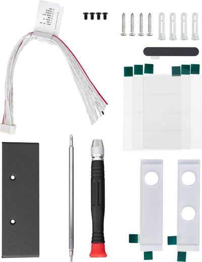 Panel wideodomofonik IP BCS BCS-PANX401G-2, 4 abonentë, kamera 2MP, gri
